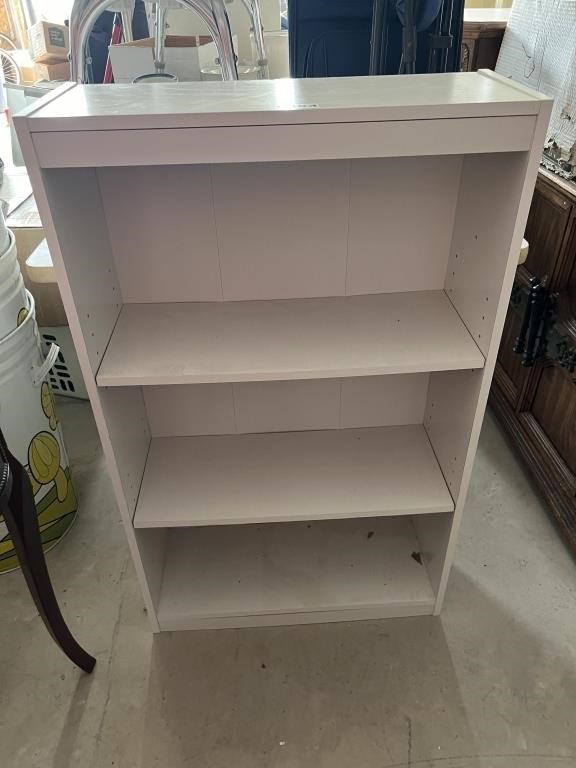 White Bookshelf