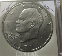 1971 Ike Silver Dollar