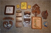 (S1) Lot of Various Wooden Decor