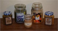 (S1) Lot of Jar Candles