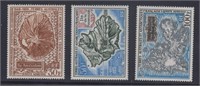 FSAT Stamps #C19-C23 Mint NH 1969 Airmail set CV $
