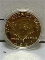 2024 Silver "Donald Trump - Take America Back"