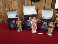 (3) Vintage Fontanini Figurines