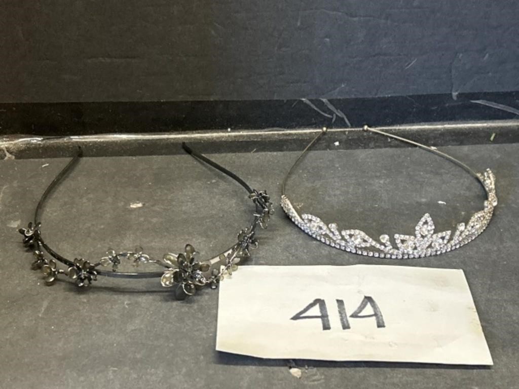 2 Small Fashionable Tiaras