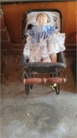 Doll Carriage and doll