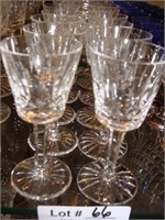 Waterford Clear Brandy Glasses - 12