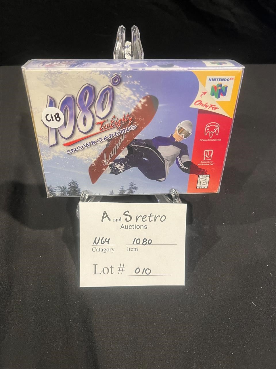 1080 Snowboarding CIB Nintendo 64 N64