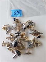 Cuff links and tie clips