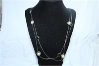 Double Strand Station Necklace