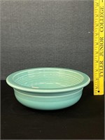 Vintage Turquoise Fiesta Cereal Bowl