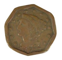 1848 Octagonal Underground Railroad Cent