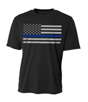 Thin Blue Line Medium Classic Polyester T-shirt