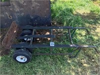 Hand Truck with 4 Rubber Wheels