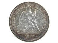1873 Seated Half Dime