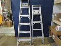 6' STEP LADDER  & 5 ' STEP LADDER