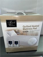 QUILTED QUEEN SIZE - NIB - 2 ZONE HEATED PAD