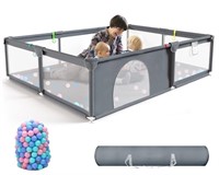 ULN-Large Baby Playpen with Ocean Balls