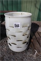 55 Gallon Plastic Planter Barrel