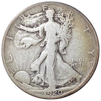 1920-S Walking Liberty Half Dollar NICELY CIRC
