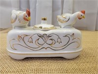 Hen and Rooster Rocking Salt and Pepper Shakers
