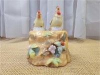 Hen and Rooster Rocking Salt and Pepper Shakers