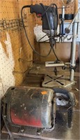 Table grinder and drill press