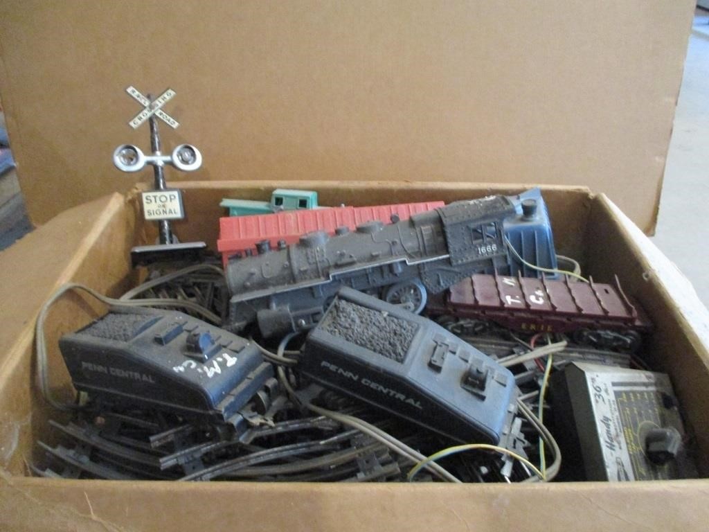 Vintage Model Train Parts & Track