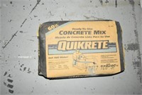 Bag of Quikrete Cement