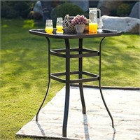 LOKATSE HOME Bar Height Patio Table