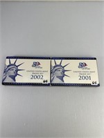 2001 & 2002 U.S. Proof Sets
