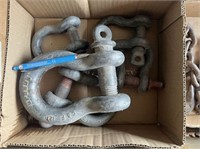 BOX LOT: CLEVIS - ASSORTED SIZES