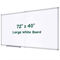 Large Magnetic Whiteboard, 72 x 40 Inch Big Wall M