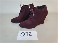 Franco Sarto "Lennon" Suede Ankle Booties - Sz 7.5