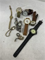 Assortment of men’s/women’s watches (None Work)