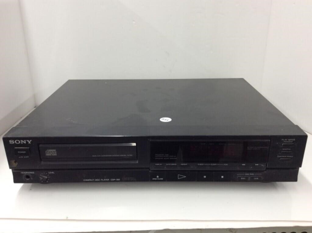Sony Compact Disc Player Cdp-350
