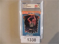 1990 Fleer All-Star Larry Bird Card, rated ASGA 10