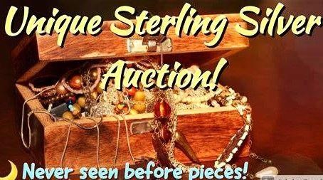 "Super" Sterling/Gold Jewelry Estate Tues 07/16 6pm CST