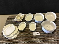 CORNINGWARE WITH LIDS