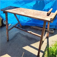 YD 34" Welding Table 12"x48"x1 1/8" steel top