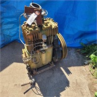 YD Air Compressor unit, large com , 2 cylinder