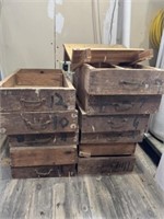 Wooden Drawer Boxes
