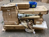 Pallet of Incomplete and Damaged Goods