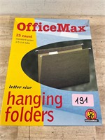 OfficeMax  hanging folders