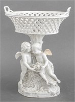 Meissen Style White Porcelain Figural Epergne