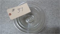 SET OF 3 GLASS MIXING BOWLS