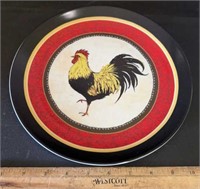 DECOR PLATE-ROOSTER DESIGN
