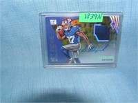 Sterling Shepard rookie football card