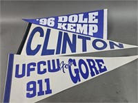 Presidential Campaign Pennants