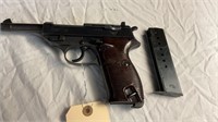 Walther P 38 9 mm Handgun with Clip