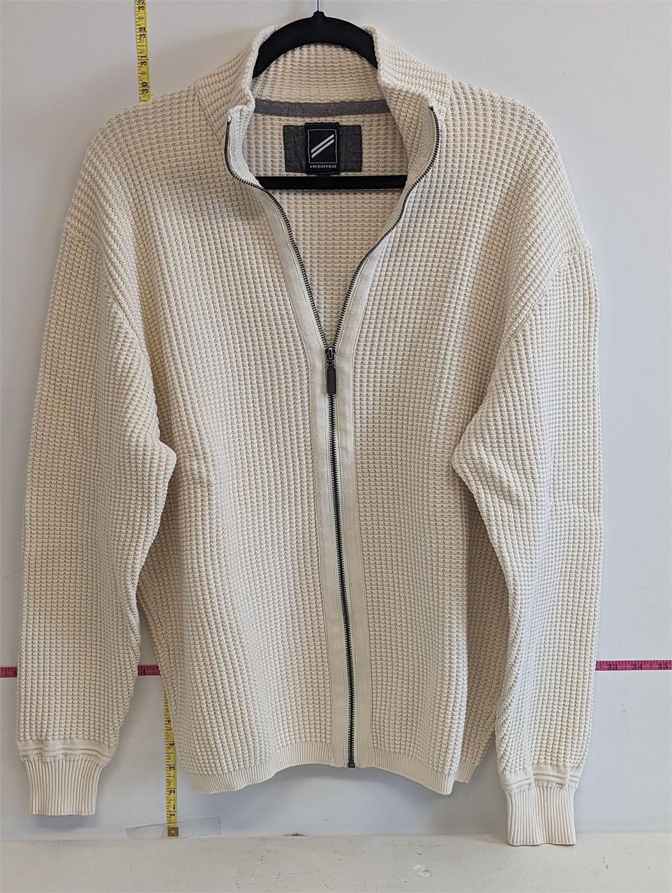 Hechters Cream Coloured Heavy Sweater (XL)
